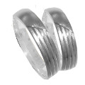 Paarpreis Holzhausener Trauringe - Geißler 82507 Ringbreite 5mm Silber 925